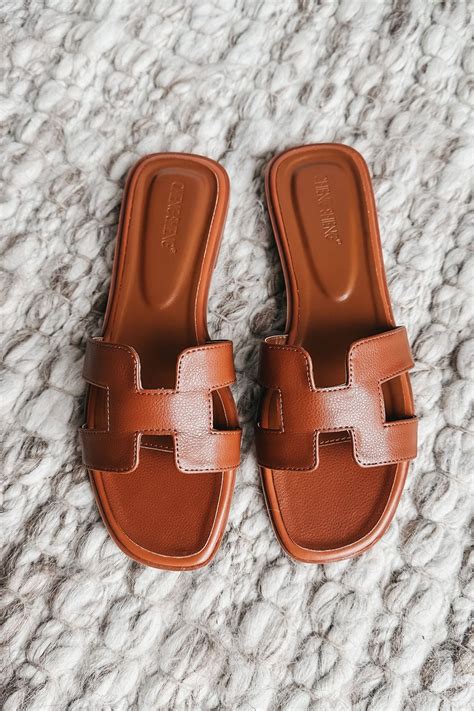 hermes oran slippers replica|hermes shoes dupe.